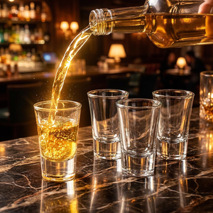 Vaso de Whisky/Vino con Logotipo Personalizado de Alta Calidad, Vaso de Espresso Sublimable en Blanco, Vaso Pequeño Tipo <span class=keywords><strong>Bala</strong></span> para Bar - Product Image 4