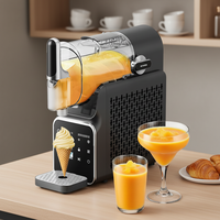 Machine à slush automatique électrique en plastique pour hôtels, fournisseur OEM ODM, fabricant de boissons glacées, vente au détail directe usine