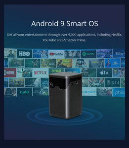 Proyector LED Portátil con <span class=keywords><strong>Android</strong></span> 11 y Batería Integrada |   Decodificación 720P/1080P |   Pantalla <span class=keywords><strong>de</strong></span> 100 Pulgadas <span class=keywords><strong>para</strong></span> Cine en Casa y Películas al Aire Libre - Product Image 6