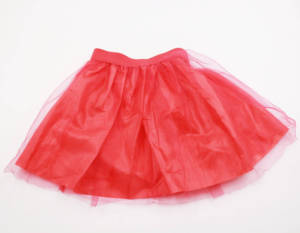 Ensemble de costume de démon rouge pour filles, avec serre-tête à cornes, ailes, queue et jupe tutu, accessoires de déguisement pour Halloween - Product Image 2