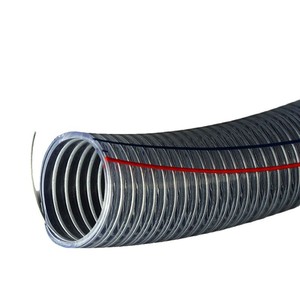 PVC Steel Wire Hose Transparent Flexible Water Supply Drainage Pipe 0.2-0.3 Work Pressure Customizable Length - Product Image 1
