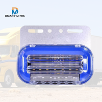 Nouvelle lampe de position latérale LED 24V pour camion, voyant de dégagement jaune, accessoires de voiture pour remorque, tracteur, bus, clignotant stroboscopique