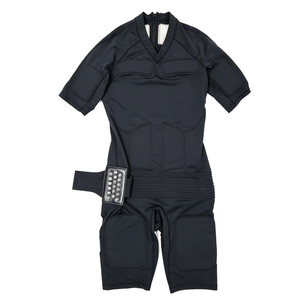 Traje EMS largo inalámbrico con electrodos secos y húmedos de fibra de plata para máquina <span class=keywords><strong>Emsculpt</strong></span> y dispositivo EMS Visionbody - Product Image 1