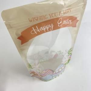 Custom Design Stand up zipper Pouch Transparent Plastic Food <b>Storage</b> <b>Bag</b> for Frozen Food <b>Potato</b> chips <b>Bags</b> - Product Image 2