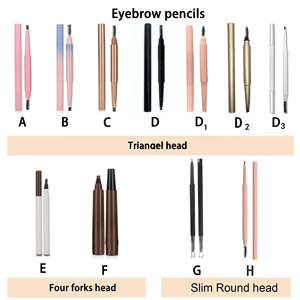 Nuevo Lápiz de Cejas Mineral Premium de <span class=keywords><strong>5</strong></span> Colores, Resistente al Agua, de Doble Punta y Larga Duración, Color Dorado, Maquillaje Cosmético - Product Image 5