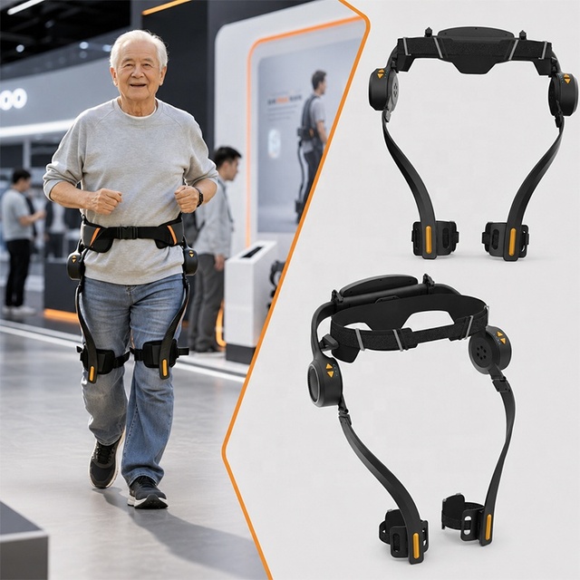 CE Certified AI Wearable Exoskeleton Robot for Walking Hiking Climbing with Smart APP Control, Dual Battery 60km Range
