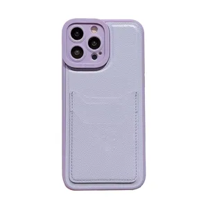 Роскошный кожаный квадратный силиконовый чехол-кошелек с держателем для карт, чехол для телефона iPhone 13 12 11 14 Pro Max XS XR X 8 7 Plus SE, противоударный чехол