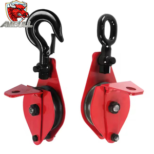 Nhà Máy Ambull Hot Bán Nhiệm Vụ Nặng Nề 0.5T 1T <span class=keywords><strong>3T</strong></span> 5T 10T 20T 50T Duy Nhất Đôi Ròng Rọc Snatch Khối Ròng Rọc - Product Image 1