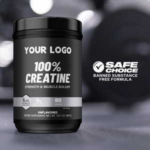 Creatina Pura Personalizzata 400g, Lavorazione OEM, Integratore in Polvere Senza Sapore per lo Sviluppo Muscolare ed Energia - Product Image 4