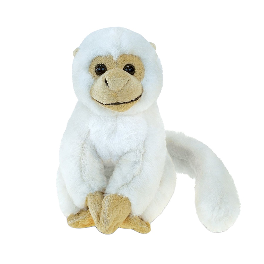 E784ロングテールホワイトリスモンキーぬいぐるみ卸売ODMスーパー