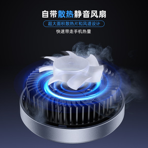 Qi2.2 Magnetic Wireless <b>Charging</b> Phone <b>Stand</b> 25W 3-in-1 With Cooling For Desk And Bedside Use - Product Image 3
