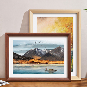 Cornice portafoto rettangolare vuota personalizzata da parete in pannello artificiale da 6 pollici per poster, <span class=keywords><strong>puzzle</strong></span>, certificati - Modello Cina - Product Image 4