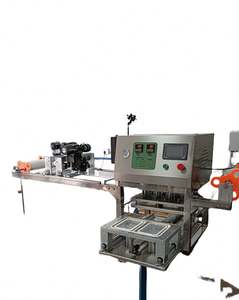 เครื่องซีลกล่องพลาสติกแบบกำหนดเองได้สำหรับอาหารปรุงสุก เช่น คอเป็ด พร้อมเครื่องพิมพ์วันที่แบบอิงค์เจ็ท - Product Image 3