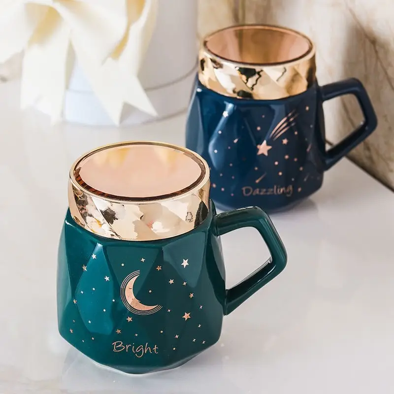 Taza de cerámica láser personalizada con diseño personalizado y taza de cubierta Regalo De vacaciones taza de café de agua