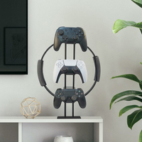 Support de rangement pour manettes et casques PS5 et PS4, organiseur d'accessoires de jeu à 3 niveaux