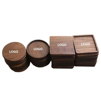 Vente en gros de sets de table personnalisés en bambou d'acacia écologique, vente chaude, taille personnalisée en bois de noyer pour la cuisine