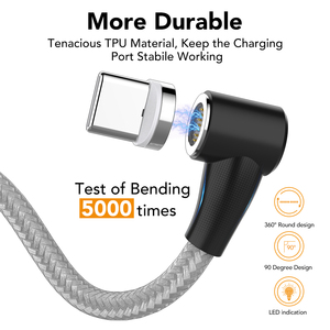 New Trending 360 Degree <strong>Magnetic</strong> <strong>Suction</strong> <strong>Line</strong> 3 in 1 USB <strong>Magnetic</strong> Cord Charging <strong>Data</strong> Cables - Product Image 2