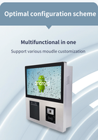 Sistema POS al por Mayor con Pantalla Dual Android 11, Fabricante, NFC, Pantalla Táctil de Escritorio, Todo en Uno, Pago POS