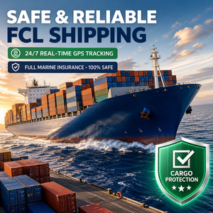 ตัวแทนขนส่งสินค้าทางทะเลแบบ FCL ที่เชื่อถือได้จากจีนไปยังสหรัฐอเมริกา สหราชอาณาจักร เยอรมนี ฝรั่งเศส พร้อมระบบติดตาม GPS และประกันภัยทางทะเล - Product Image 1