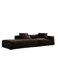 Sofá-tecidos confortáveis, sofá de tecidos para sala de estar, mobiliário, tecido moderno