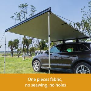 Toldo lateral de techo de coche, cubierta semiautomática de aluminio, 2x2,5 M, <span class=keywords><strong>4x4</strong></span>, 4wd - Product Image 2