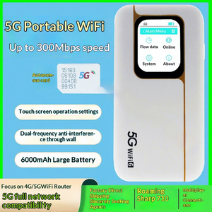 <span class=keywords><strong>Routeur</strong></span> <span class=keywords><strong>WiFi</strong></span> portable 5G double bande 2.4G & 5G 802.11ac avec emplacement pour carte SIM, réseau complet - Product Image 4