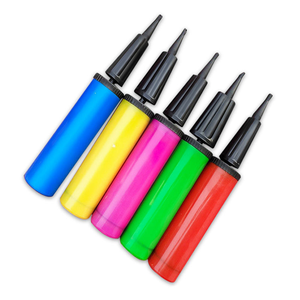 Mini pompe à ballons manuelle à double <span class=keywords><strong>action</strong></span>, portable, pour ballons <span class=keywords><strong>de</strong></span> Noël et d'Halloween, gonfleur manuel pour ballons - Product Image 2