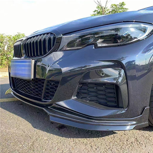 Commercio all'ingrosso <span class=keywords><strong>Auto</strong></span> <span class=keywords><strong>M</strong></span> Performance Body Kit per <span class=keywords><strong>BMW</strong></span> 3 serie G20 Pre 2020-2022 nuovo lucido nero MP Front Lip Splitter - Product Image 4