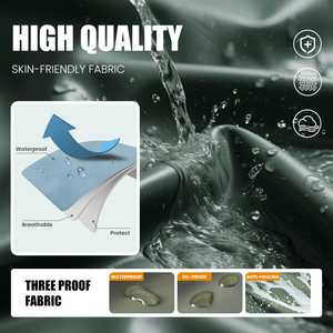 Pantalones de Pesca Transpirables Reforzados y Resistentes al Desgaste, Directo de Fábrica, Pantalones Impermeables de PVC, Personalizables - Product Image 3