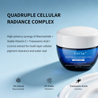 Crème Visage Éclaircissante à la Niacinamide et à l'Acide Tranexamique, Anti-Taches Cutanées, Atténuation de l'Hyperpigmentation, Éclat Radiant 50g OEM Privé