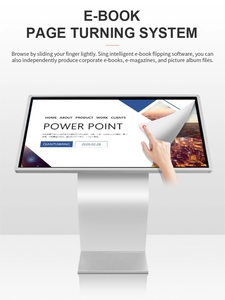 43 ''55''65 sàn trong nhà đứng LCD cảm ứng thông tin <span class=keywords><strong>kiosk</strong></span> 4K <span class=keywords><strong>Led</strong></span> Hiển thị màn hình tương tác - Product Image 2