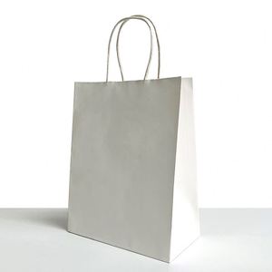 Kraft Paper Custom Shopping <b>Bag</b> Printed Logo Restaurants Bakeries Supermarkets Cakes Degradable Food Grade Gift Packing <b>Bag</b> - Product Image 1