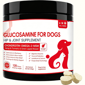 Soporte <span class=keywords><strong>de</strong></span> Alta Calidad para Cadera y Articulaciones <span class=keywords><strong>de</strong></span> Mascotas con Mejillón <span class=keywords><strong>de</strong></span> <span class=keywords><strong>Labio</strong></span> <span class=keywords><strong>Verde</strong></span>, Lactoferrina y MSM para la Defensa Inmunológica Diaria OEM - Product Image 1
