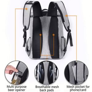 Sac à dos isotherme souple et imperméable pour pique-nique, glacière à bière, sac de voyage thermique pour le week-end, idéal pour l'extérieur - Meilleure vente - Product Image 3