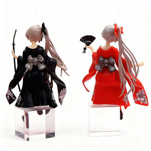 ฟิกเกอร์โยสึกะ โซระ คาซูกาโนะ ชุดกิโมโน วัสดุพีวีซี โมเดลตัวละครอนิเมะ ของเล่นสะสม ตุ๊กตาการ์ตูน ของตกแต่งเคสคอมพิวเตอร์และโต๊ะทำงาน - Product Image 4