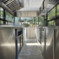 Camion de nourriture électrique Offre Spéciale à bas prix avec cuisine complète, vente en gros de remorque de restauration rapide