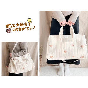 <span class=keywords><strong>Sac</strong></span> de <span class=keywords><strong>Maternité</strong></span> Multifonction en Tissu Oxford 600D, Joli <span class=keywords><strong>Sac</strong></span> Fourre-tout à Langer pour Femmes - Product Image 3