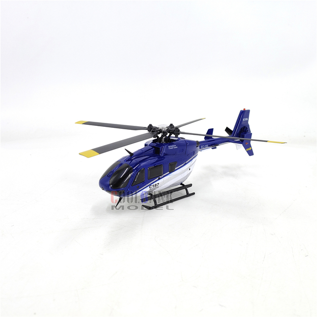 C187 Helicopter Toys Remote Control Aircraft EC135 Model Helicopter Radio Control Toys Aircraft Model Gifts for Kids Hot Sell