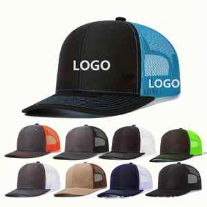 Casquettes de camionneur unisexes personnalisées en toile 100 % coton brodée, style sportif et tendance, Richardson 112, vente en gros - Product Image 1