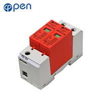 Parafoudre AC 1P 2P 3P 4P 30-60KA T2, Dispositif de protection contre les surtensions 385V