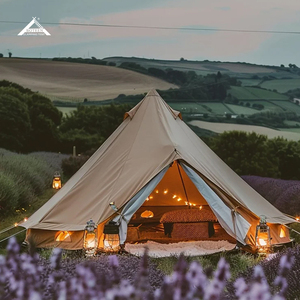 Lều chuông vải cotton ngoài trời không cần cột giữa, chống thấm nước, dành cho gia đình, cắm trại, tiệc tùng, sự kiện, du lịch, Naturhike - Product Image 1