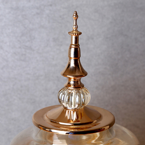 Factory Direct European Electroplated Faucet <strong>Wine</strong> Glass Bottle <strong>Container</strong> for Hotel Buffet - Product Image 5