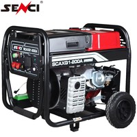 Génératrice de Soudage Senci 11,5 kW DC avec Redresseur, Générateur de Soudage Mobile à Essence