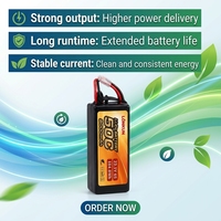 Batterie LiPo polymère au lithium LongKun 6S 23.1V 8000mAh 50C à décharge élevée pour drone UAV, avion RC, OEM/ODM