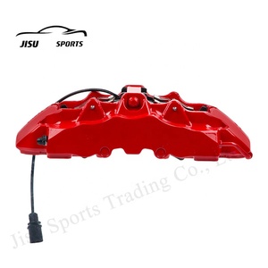Kit de pinza de freno de 8 ollas, disco de freno de coche de 400mm, 20 pulgadas, para Porsche <span class=keywords><strong>Tycan</strong></span> 971 911 718 Cayenne Lamborghini Panamera, el mejor descuento - Product Image 4