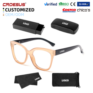 Лидер продаж, оптическая оправа с логотипом на заказ, очки с защитой от синего света, оптовая продажа, красочные модные элегантные очки для чтения - Product Image 1