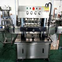 Machine de scellage électrique haute fréquence entièrement automatique de haute précision JHC pour bouteilles de boissons en verre, barils et capsules en aluminium 10-55 mm