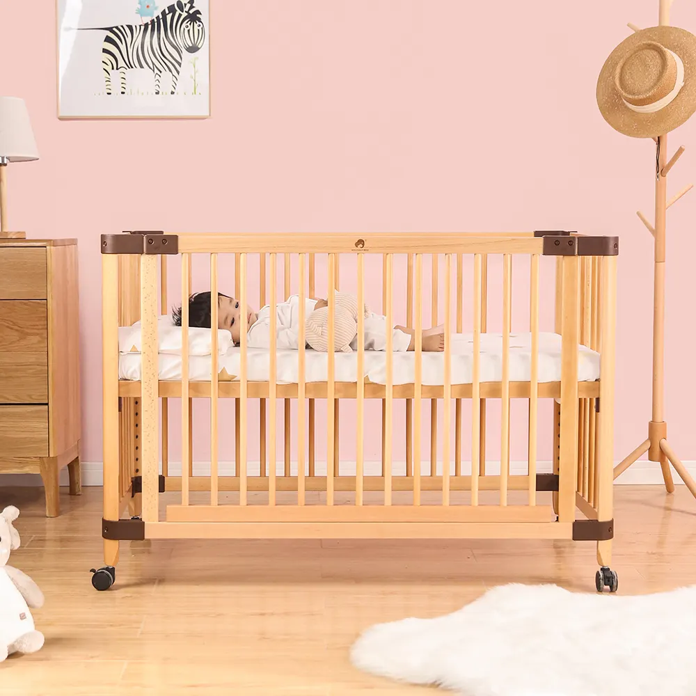 Magasin de vente en gros lit pour bébé en bois berceau pour bébé berceau pour enfants