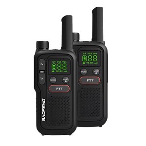 Baofeng-Transceptor de radio <span class=keywords><strong>PMR</strong></span> de 446MHz, comunicador de frecuencia FM, mini walkie talkie con carga micro USB, radio de dos vías - Product Image 1