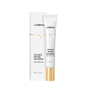 LANBENA anti yeux lâche et terne 24k or peptide plus cool et confortable soins de la peau sérum - Product Image 1